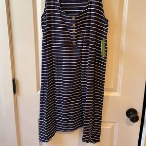 Lilly Pulitzer Jennalyn Swing Dress PALM STRIPE